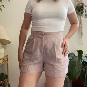 Frank & Oak Linen shorts